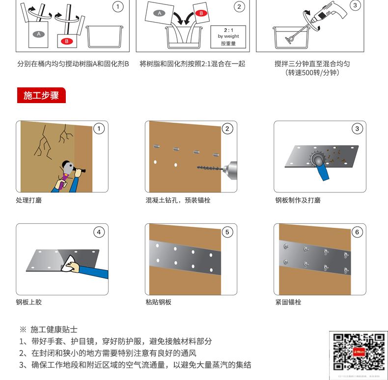 包钢湘西粘钢加固施工过程